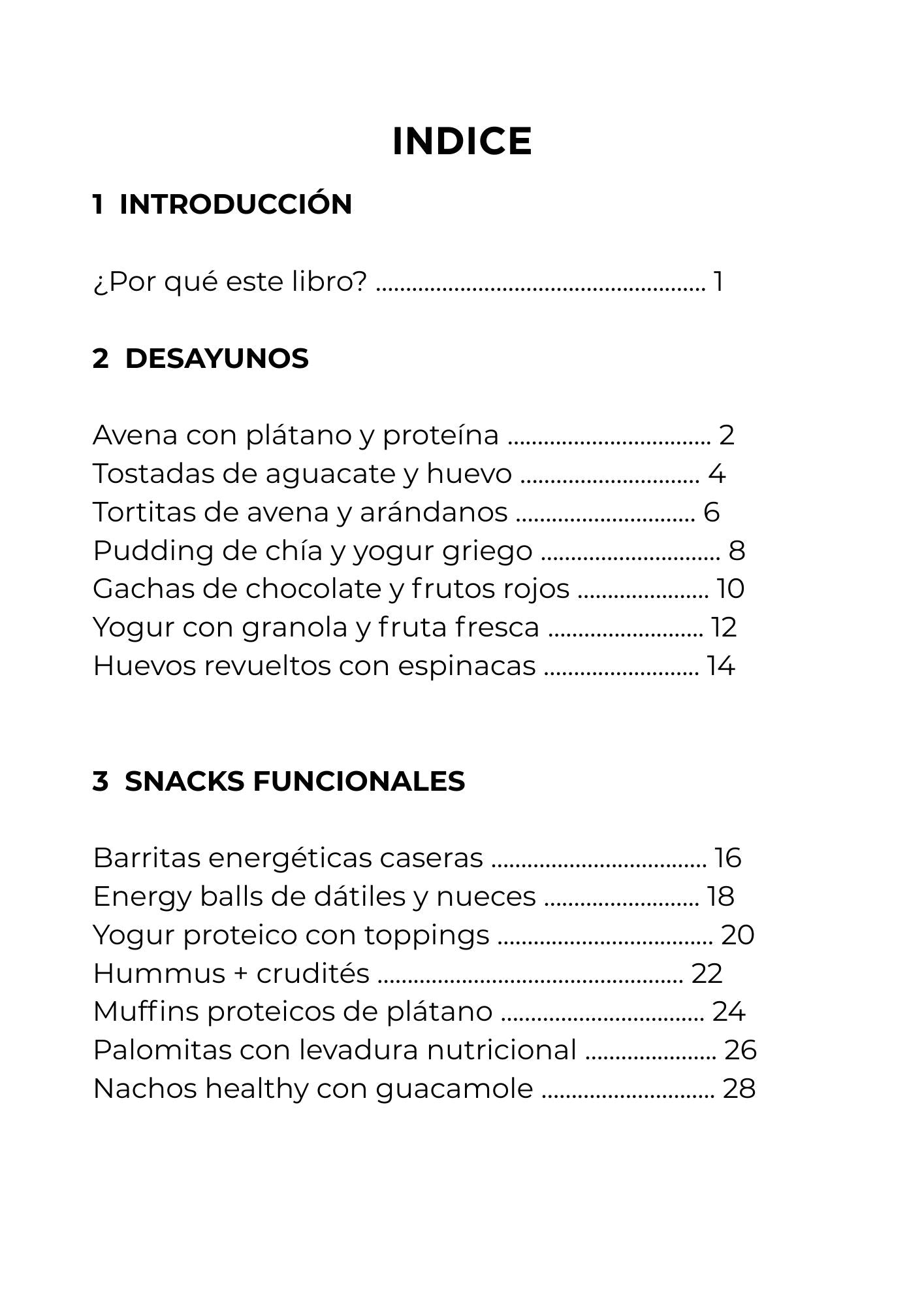 LIBRO DE RECETAS